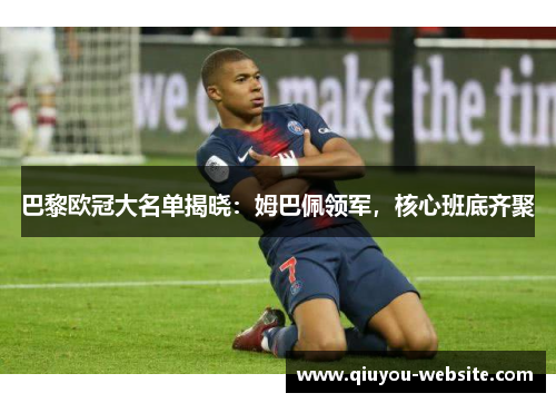 巴黎欧冠大名单揭晓：姆巴佩领军，核心班底齐聚